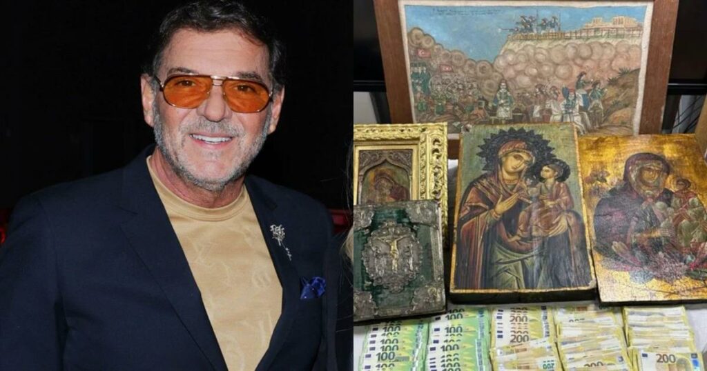 Ο χαμός γίνεται με πελάτες του Τσαγκαράκη οι οποίοι πιστεύουν πως τα έργα που τους πούλησε είναι πλαστά