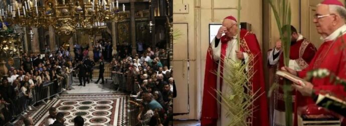 Χαμός με το Ισραήλ: Εμπόδισε τον Καθολικό Πατριάρχη Ιεροσολύμων να μπει στον Πανάγιο Τάφο για πρώτη φορά εδώ και αιώνες