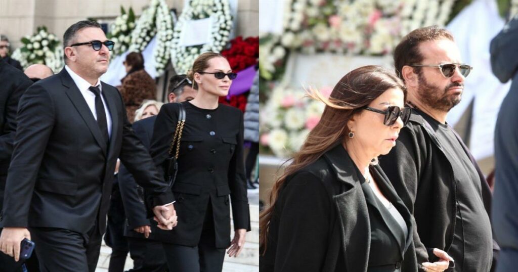 Κηδεία Μαρινέλλας: Τα επώνυμα πρόσωπα που την αποχαιρέτησαν – Σε βαρύ κλίμα το τελευταίο «αντίο»