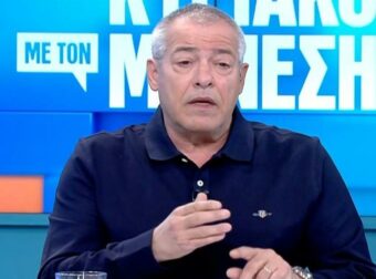 Μάνεσης: Διέκοψε την ροή της εκπομπής του για να ανακοινώσει τον θάνατο του Χρήστου Βαλαβανίδη