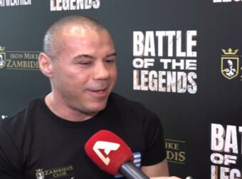 Μιχάλης Ζαμπίδης: «Οι κόρες μου είναι 3,5 χρονών και θέλουμε να τους περάσουμε το μποξ σαν κάτι φυσιολογικό»