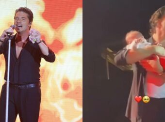 Νίκος Οικονομόπουλος: Με ένα μωράκι στην αγκαλιά σε συναυλία του – Κάποιοι αντέδρασαν αρνητικά