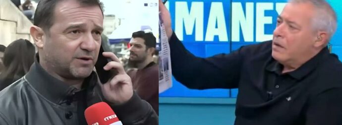 Κόλαφος Πλακιά για Μάνεση: «Αλήτης!» – «Έκανα black χιούμορ» λέει ο δημοσιογράφος