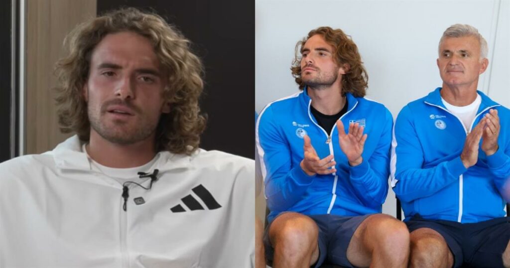 Στέφανος Τσιτσιπάς: «Δεν είναι εύκολη η σχέση πατέρα – γιου, με τον καιρό μπορεί να συσσωρευτεί ένταση»