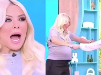 Έπαθε σοκ η Καινούργιου: Πασίγνωστη ηθοποιός πήγε για συνέντευξη στην «Super Κατερίνα», έδειξε την κοιλιά της κι αποκάλυψε ότι είναι 6 μηνών έγκυος