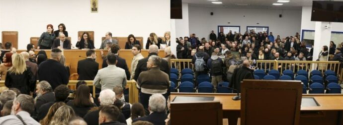 Δίκη για τα Τέμπη: Αυτές είναι οι αλλαγές στην αίθουσα μετά την κατακραυγή – Προστέθηκαν 100 θέσεις, δείτε βίντεο