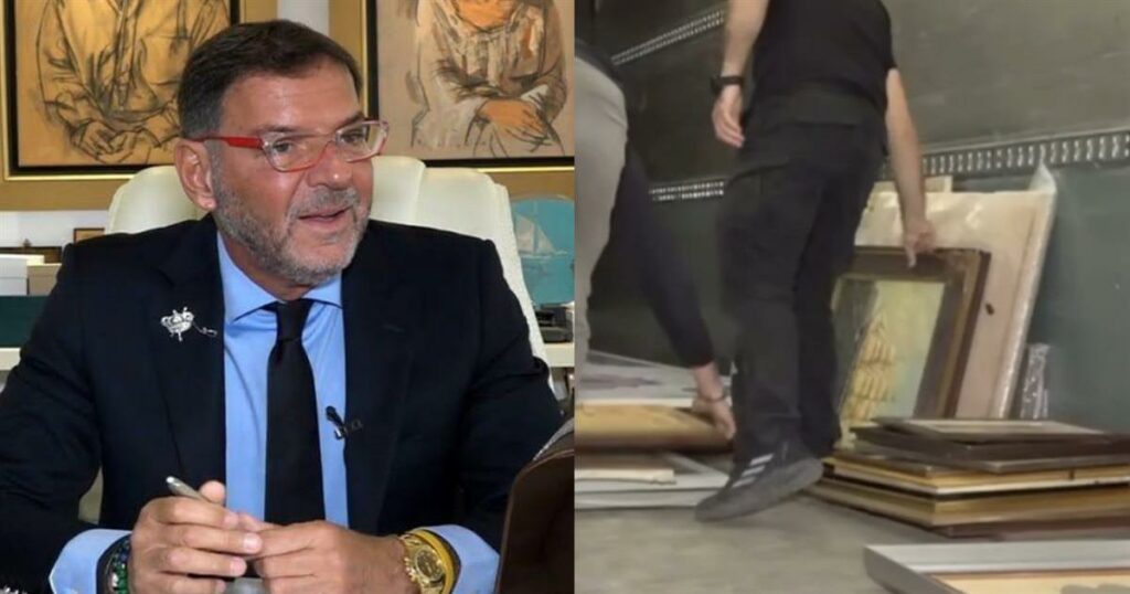 Γιώργος Τσαγκαράκης: Συμβαίνει τώρα – Συνελήφθη ο γκαλερίστας Γιώργος Τσαγκαράκης – Το σπάνιο Ευαγγέλιο και οι πλαστοί πίνακες (video)