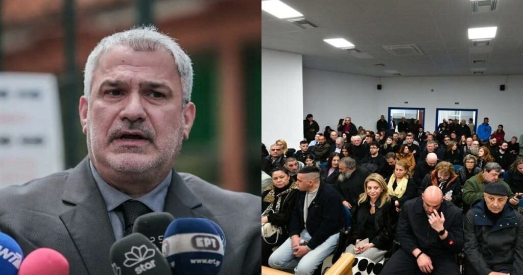 Πάλι στα κάγκελα ο Χαριτάτος για την αίθουσα της δίκης των Τεμπών