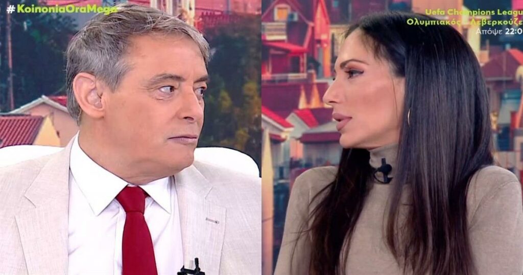 Ανθή Βούλγαρη: Η αποκάλυψη για την υγεία του Χασαπόπουλου – «Πρέπει να χειρουργηθεί»