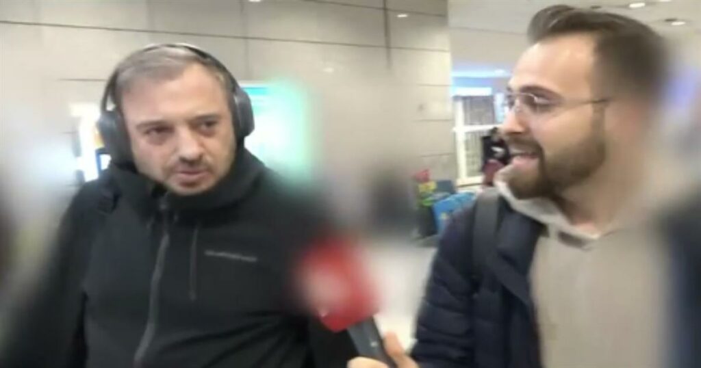 Φερεντίνος: Η αντίδρασή του όταν ρεπόρτερ του ALPHA του είπε πως δεν θα βρίσκεται του χρόνου στον ΣΚΑΪ (Βίντεο)