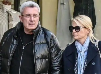 Νίκος Χατζηνικολάου: Σπάνια βόλτα με τη σύζυγό του, Κρίστη Τσολακάκη πιασμένοι χέρι-χέρι