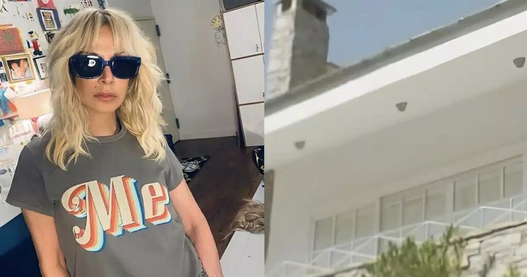 Άννα Βίσση: Η βίλα της στην Εκάλη από πέτρα, με την πισίνα και το γήπεδο τένις