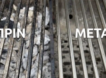 Τέλος καμένα λίπη και σκουριά: Καθαρίστε την σχάρα της ψησταριάς χωρίς τρίψιμο με 2 υλικά που έχετε στο σπίτι