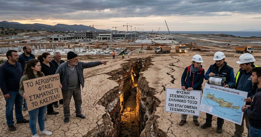 Τρέμει η Γη στην Κρήτη: Στην κατασκευή του νέου αεροδρομίου Ηρακλείου οφείλονται οι συνεχείς σεισμικές δονήσεις; Φήμες και αλήθειες