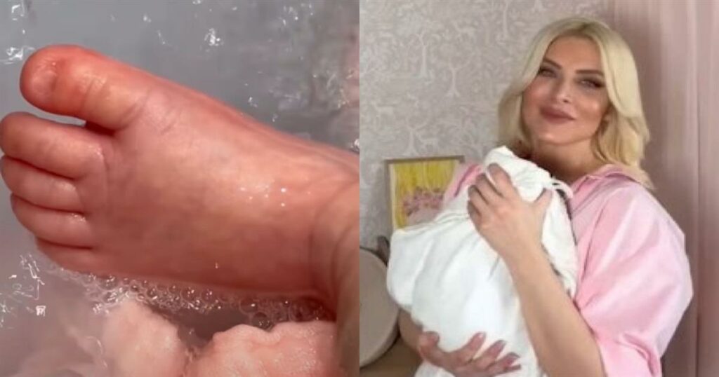 Κατερίνα Καινούργιου: Δείτε τη να κάνει μπάνιο τη μικρή Ξένια (Βίντεο)