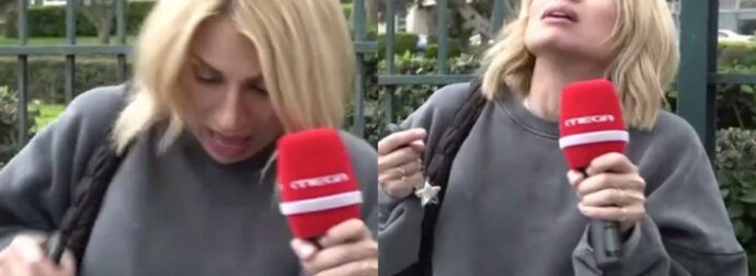 Μαρία Ηλιάκη: Απίστευτο απρόοπτο την ώρα που μιλούσε για τον γάμο της Σκορδά στο Buongiorno