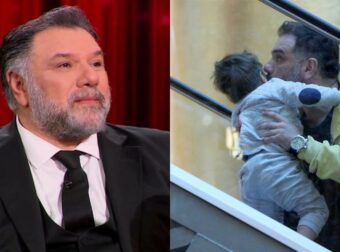 Γρηγόρης Αρναούτογλου: «Λύγισε» στο πλατό του Moments με την συγκινητική έκπληξη του γιου του (Βίντεο)