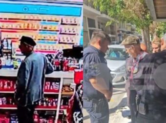 Πάτρα: Η στιγμή της σύλληψης του 89χρονου – Ετοιμαζόταν να φύγει για Ιταλία με γεμάτο περίστροφο στην καμπαρτίνα
