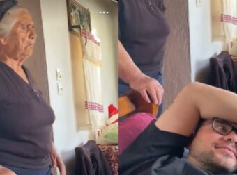 Viral η γιαγιά στο χωριό που προσπαθεί να… σβήσει του εγγονού το τατουάζ (Βίντεο)