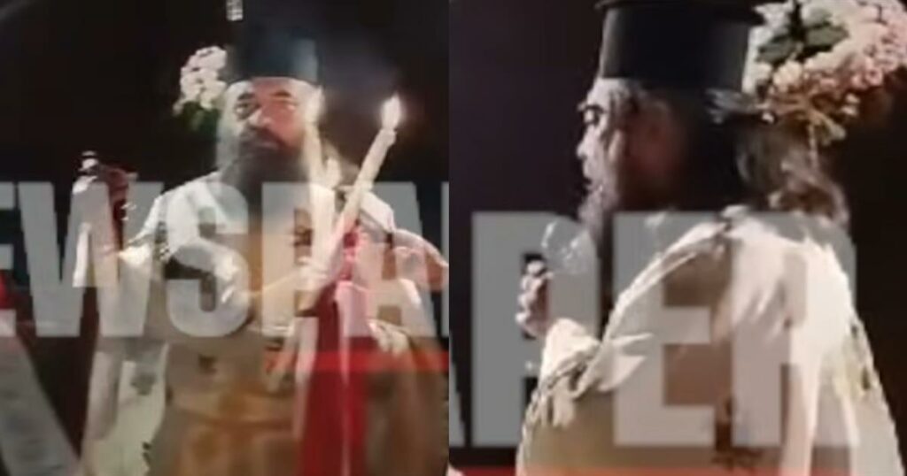 Χίλια μπράβο: Η στιγμή που ιερέας στην Μαγνησία διακόπτει την Ακολουθία της Αναστάσεως για έναν πολύ συγκινητικό λόγο (Βίντεο)