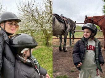 Ιωάννα Τούνη: Ο γιος της έκανε για πρώτη φορά ιππασία – Βίντεο και φωτογραφίες από τις κοινές στιγμές τους