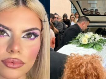 Το τελευταίο αντίο στην Μυρτώ: Λιποθύμησε η μητέρα της – Ράγισαν καρδιές οι χαροκαμένοι γονείς της 19χρονης, εικόνες και βίντεο από την κηδεία