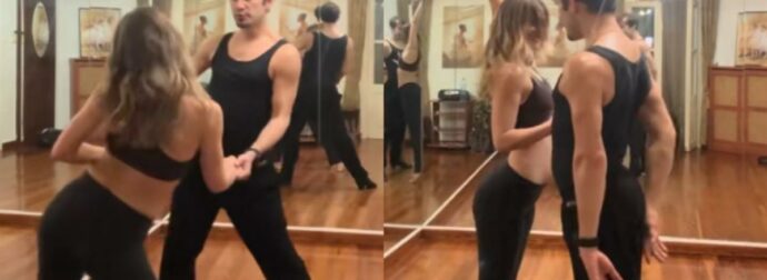 Κλέλια Ανδριολάτου: Λικνίζεται στους ρυθμούς του «τσα τσα τσα» – To βίντεο που έγινε viral στο TikTok