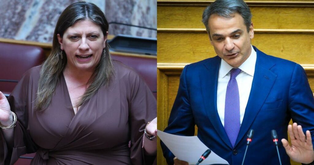 Χαμός στη Βουλή με Μητσοτάκη και Κωνσταντοπούλου: «Ήσασταν η μόνη πολιτική αρχηγός που υιοθέτησε τις αθλιότητες για την κόρη μου»
