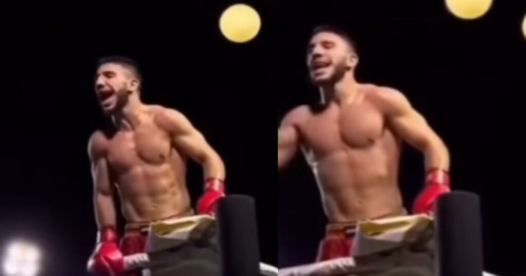 Κύπριος μποξέρ μέσα στην Τουρκία ενώ τον γιουχάρουν τους λέει ατάκα φωτιά! Θα ανάψουμε κεριά μέσα στην Αγιά Σοφιά (video)