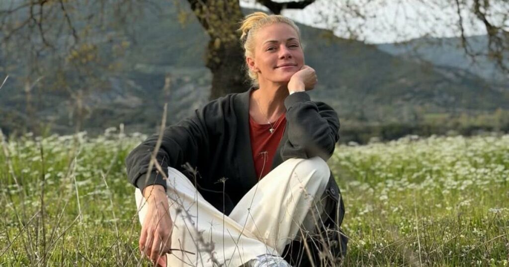 Η Ζέτα Μακρυπούλια μας μαρτύρησε τον τόπο καταγωγής της με μια όμορφη φωτογραφία