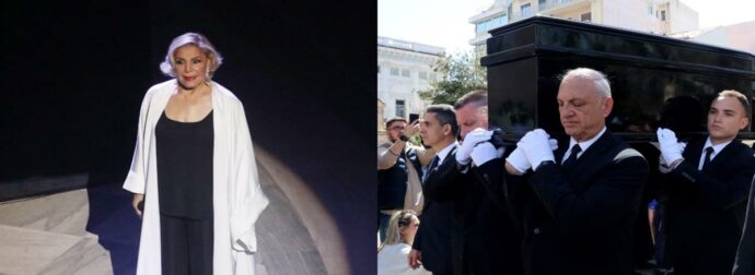 Μαρινέλλα: Σε στενό κύκλο η ταφή στην Κηφισιά – Με τα τραγούδια της το τελευταίο «αντίο»