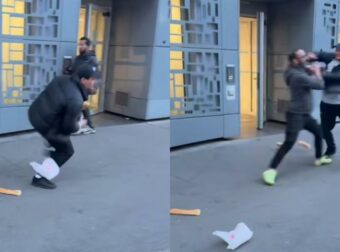 Παρίσι: Άγριο ξύλο μεταναστών και Γάλλων έξω από μανάβικο