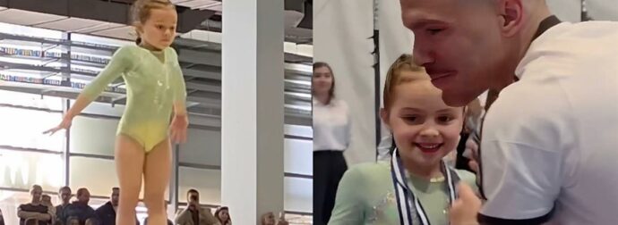 Θριαμβευτικό ντεμπούτο για τη μικρή Σοφία Πετρούνια με τέσσερα μετάλλια στην ενόργανη