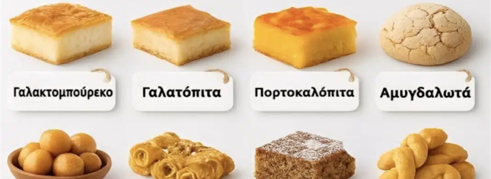 Διάλεξε ένα ελληνικό γλυκό και δες τι είδους άτομο είσαι