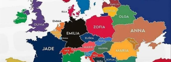 Αυτά είναι τα πιο δημοφιλή ονόματα κοριτσιών στην Ευρώπη – Ποιο όνομα κυριαρχεί στην Ελλάδα;
