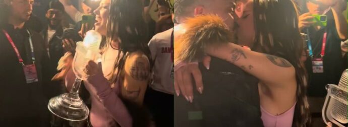 Eurovision – Dara: Το παθιασμένο φιλί μετά την νίκη και ο κούκλος σύζυγός της!