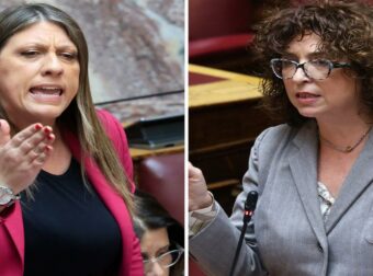 Άγριο επεισόδιο Κωνσταντοπούλου – Καραγεωργοπούλου στη Βουλή: «Είσαι σκυλάκι της ΝΔ, έκλεψες την έδρα»