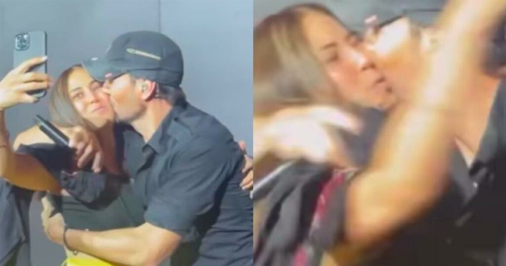 Σε «αμόκ» οι fans του Ενρίκε Ιγκλέσιας: Το παθιασμένο φιλί στο στόμα με θαυμάστρια που προκάλεσε παραλήρημα! (Βίντεο)