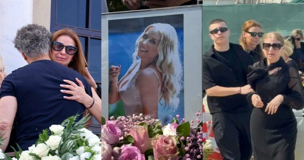 Κατέρρευσε η αδερφή της Γωγώς Μαστροκώστα στην κηδεία της – «Ράγισαν» καρδιές οι λέξεις της μητέρας της