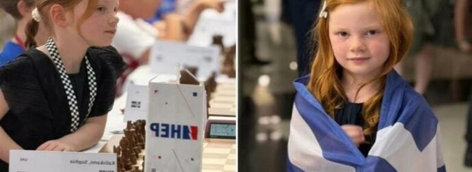 Πρωταθλήτρια Ευρώπης η 7χρονη Σοφία Καλισκάμη, η μικρή «βασίλισσα» του σκακιού από τον Πόρο