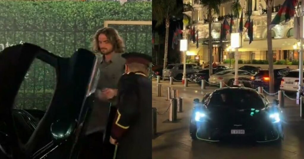 Στέφανος Τσιτσιπάς: Μπορεί να έχει πέσει από το 3 στο 80 στην παγκόσμια κατάταξη του τένις όμως έχει νέα αυτοκινητάρα! (Βίντεο)