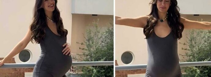 Μπήκε στον 9ο μήνα της εγκυμοσύνης της και το έριξε στο χορό – Η νέα μανούλα δεν κρύβει τον ενθουσιασμό της