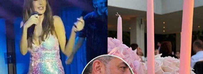 Χαμός σε βάπτιση που έγινε νονά η Βανδή – Εμφανίστηκε με τον Μπισμπίκη που έχασε 20 κιλά και μοιάζει με τον Τζορτζ Κλούνεϊ