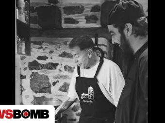 Δείτε τον Γιώργο Μαζωνάκη στο Άγιον Όρος να μαγειρεύει