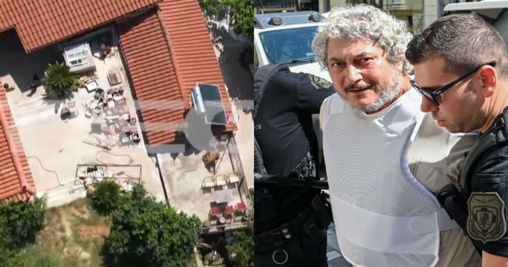 Τζέιμς Δαλαμάγκας: Αυτό ήταν το «φρούριό» του στο Αίγιο – Με ψηλούς μαντρότοιχους και 35 Ροτβάιλερ (Βίντεο)
