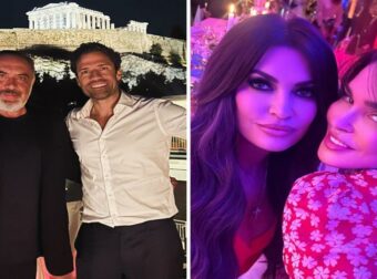Ο Κωνσταντίνος Αργυρός γιόρτασε τα γενέθλια της Αλεξάνδρας Νίκα στο εντυπωσιακό σπίτι των Τσάκου – Κριθαριώτη (video)