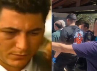 Συγκλονίζει το βίντεο από το Αίγιο: Η στιγμή που οι αστυνομικοί περνάνε χειροπέδες στον φυγά Τζέιμς Δαλαμάγκα