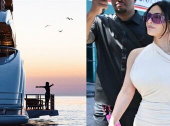 Κιμ Καρντάσιαν & Λιούις Χάμιλτον: Καuτά φιλιά σε πολυτελές γιοτ στο Μονακό – Οι παπαρατσικές λήψεις που κάνουν τον γύρο του κόσμου