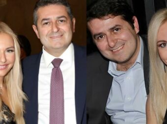 H τρυφερή φωτογραφία του Γιώργου Μυλωνάκη με τους γιους για τη Γιορτή του Πατέρα που δημοσίευσε η Τίνα Μεσσαροπούλου