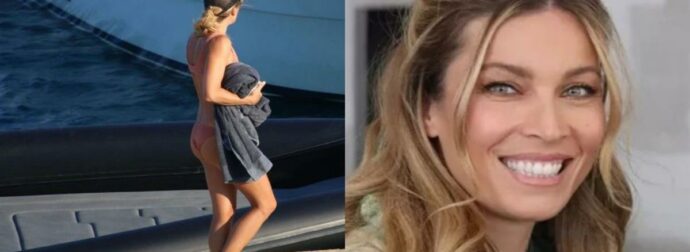 Μαριέττα Χρουσαλά: «Κολάζει» με το γαλάζιο μπικίνι της πάνω σε σκάφος (φωτογραφία)